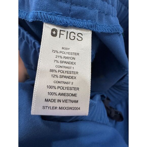 Figs Men’s‎ Technical Collection Royal Blue Tansen Joggers Scrub Pants Size XS - Picture 6 of 7